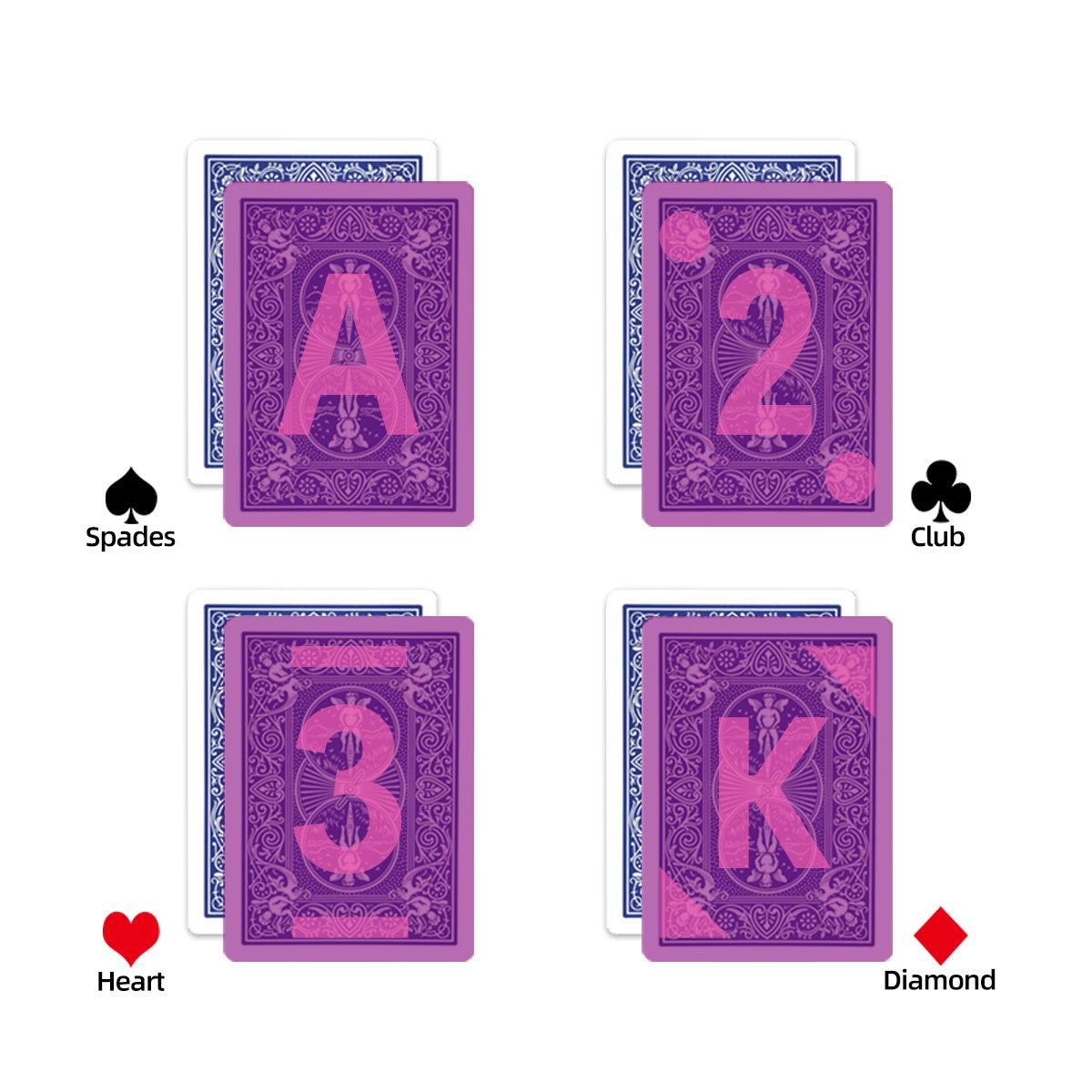 100% Plastic Bicycle Prestige Marked Poker Cards - Image 3