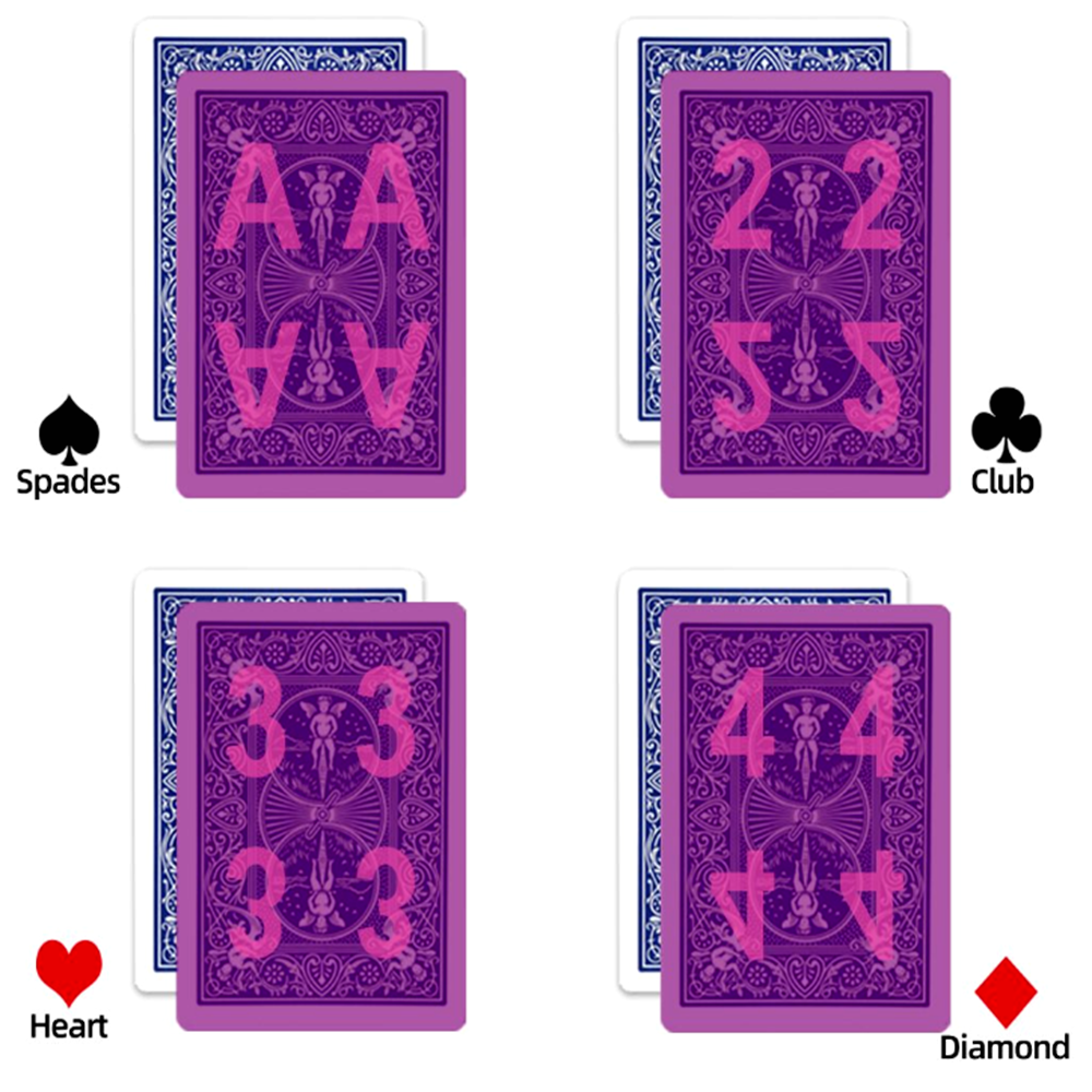 NAIPES Brand Spanish 50-Card Marked Deck For Infrared Glasses & Infrared Contact Lenses - Image 5