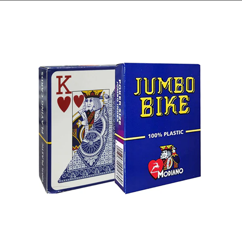 Modiano Jumbo Bike Barcode Marked Playing Cards – Side Marked Deck Of Cards - Image 3