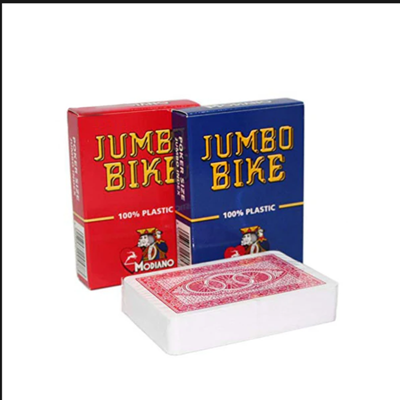 Modiano Jumbo Bike Barcode Marked Playing Cards – Side Marked Deck Of Cards - Image 2