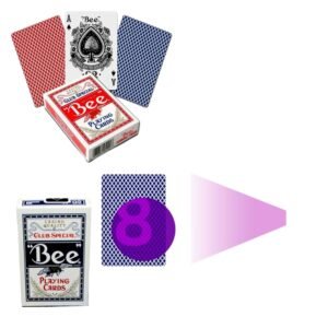 Bee No.92 Marked Cards Magic For Hd Contact Lenses