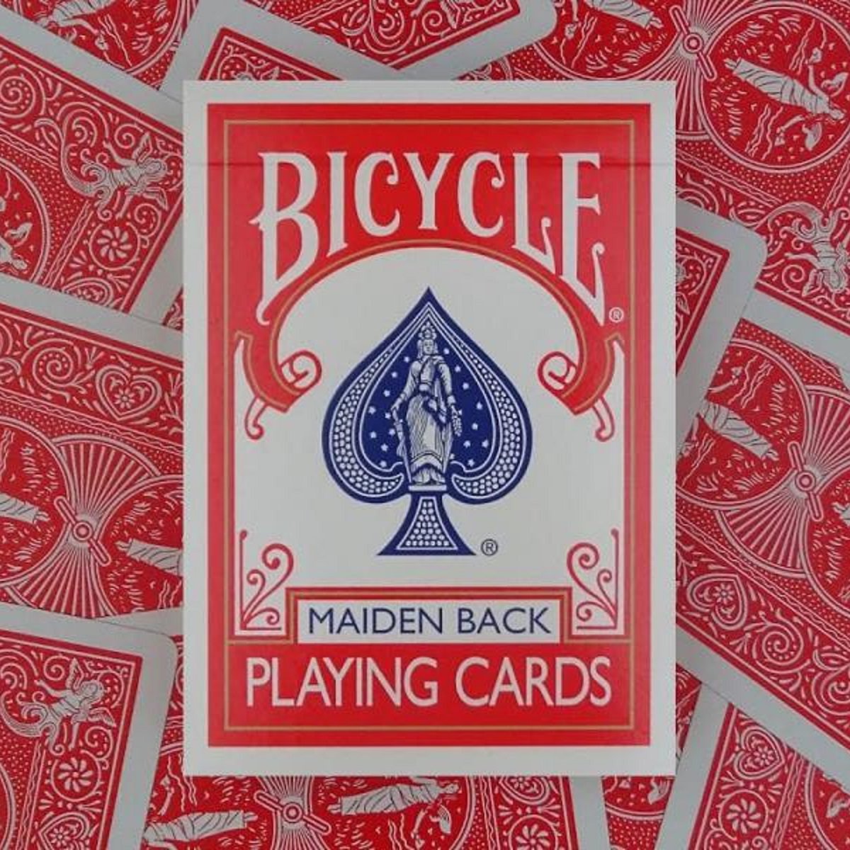 Barcode Bicycle Maiden Back Marked Cards for Poker Analyzer - Image 2