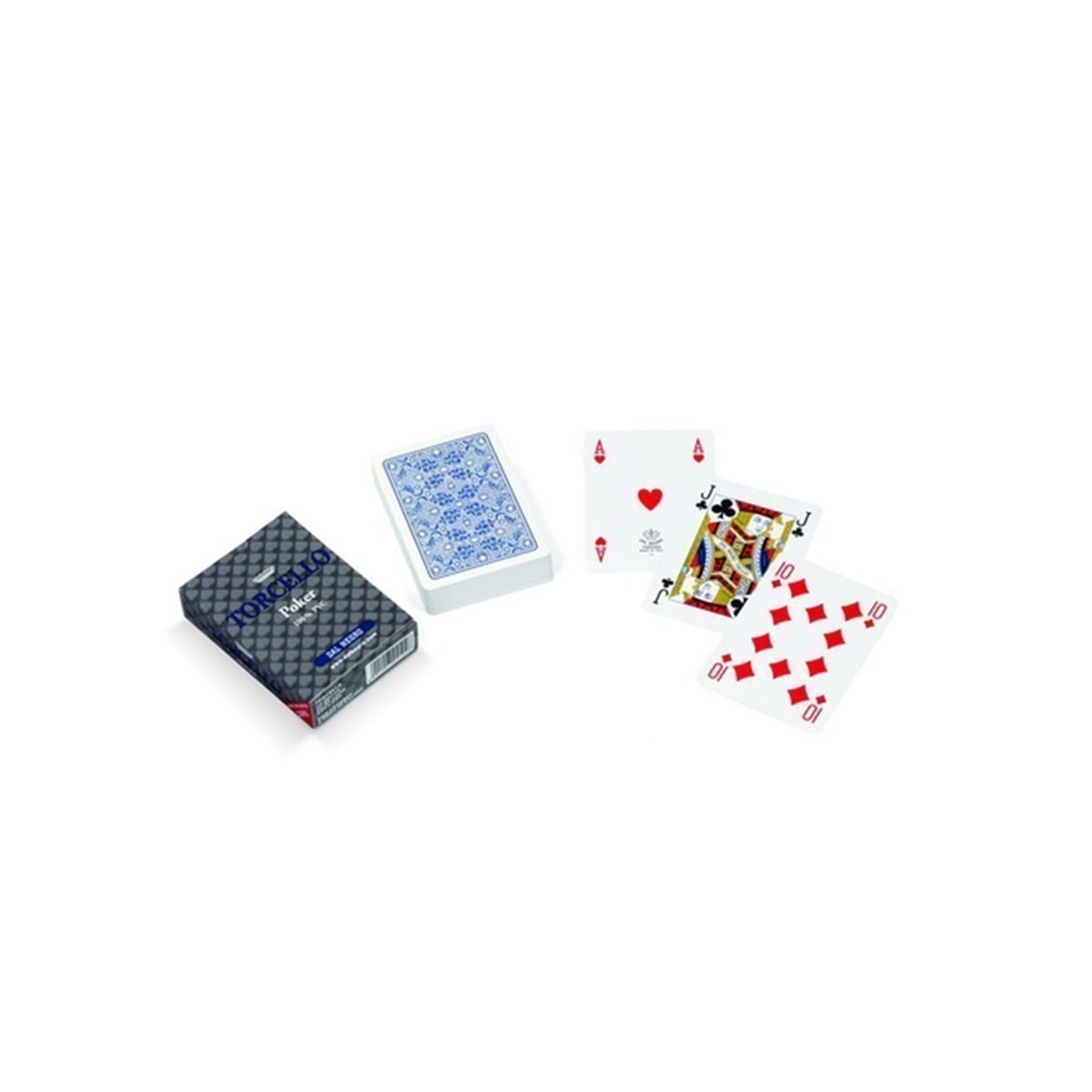 100% Plastic Dal Negro Torcello Cheating Poker Cards For Casino Poker Games & Magic Shows - Image 3