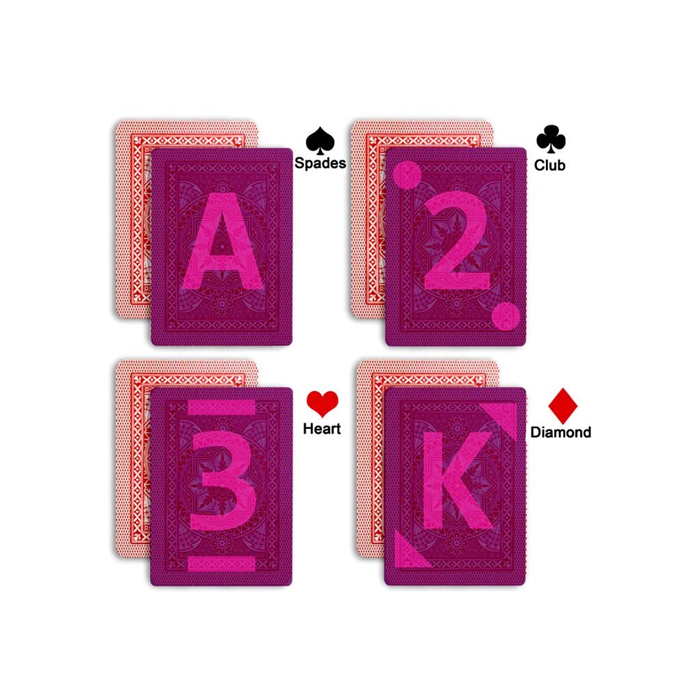 Modiano Cristallo Cheat Playing Cards With Luminous Ink Marks - Image 4