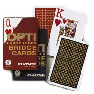 Juice OPTI Bridge Size Marked Card Deck From Piatnik