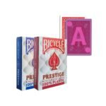 Bicycle Prestige Plastic Marked Playing Card For Ink Sunglasses & Marked Cards Contact Lenses