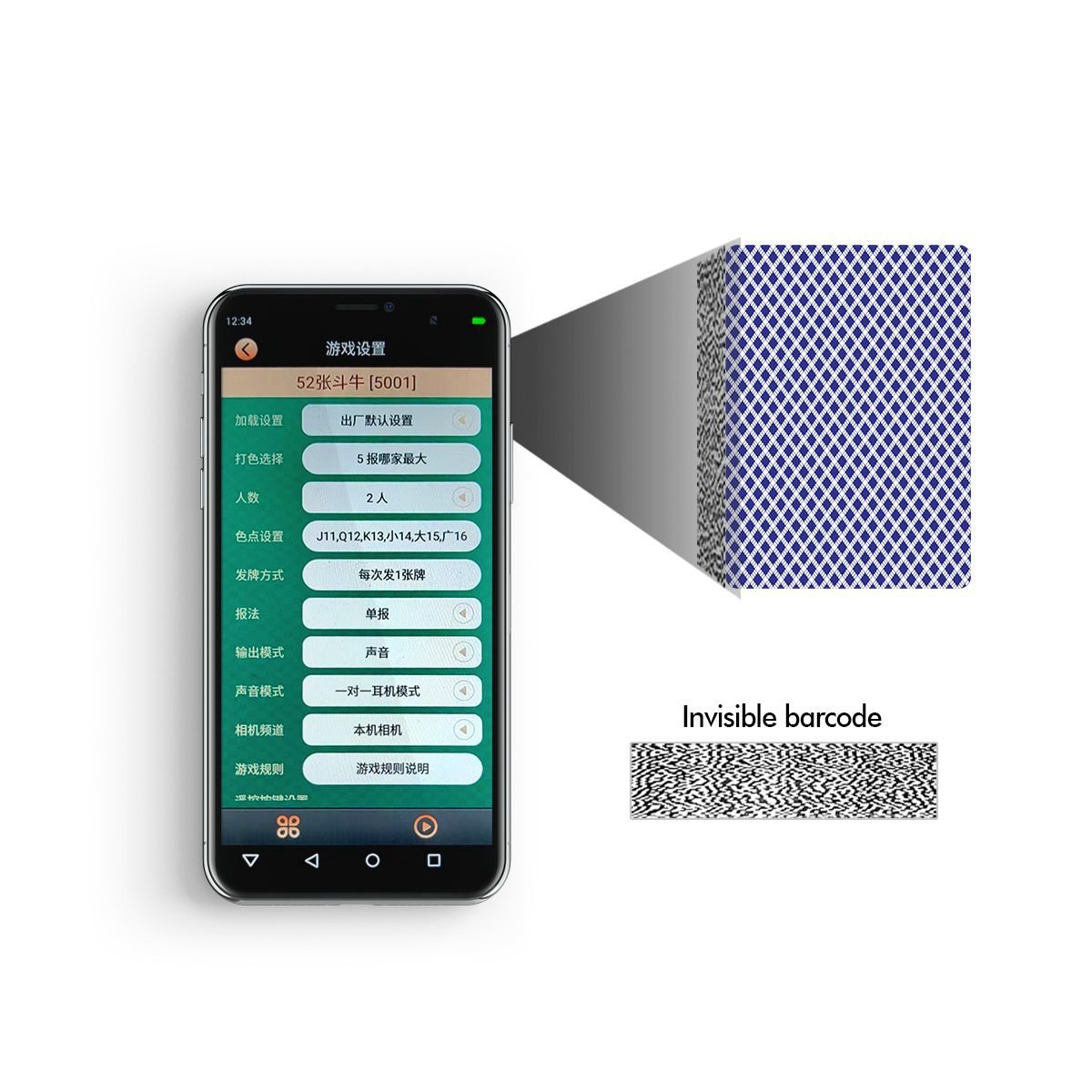 Copag 1546 Invisible Ink Barcode Marking Cards Decks for Playing Card Scanner - Image 2