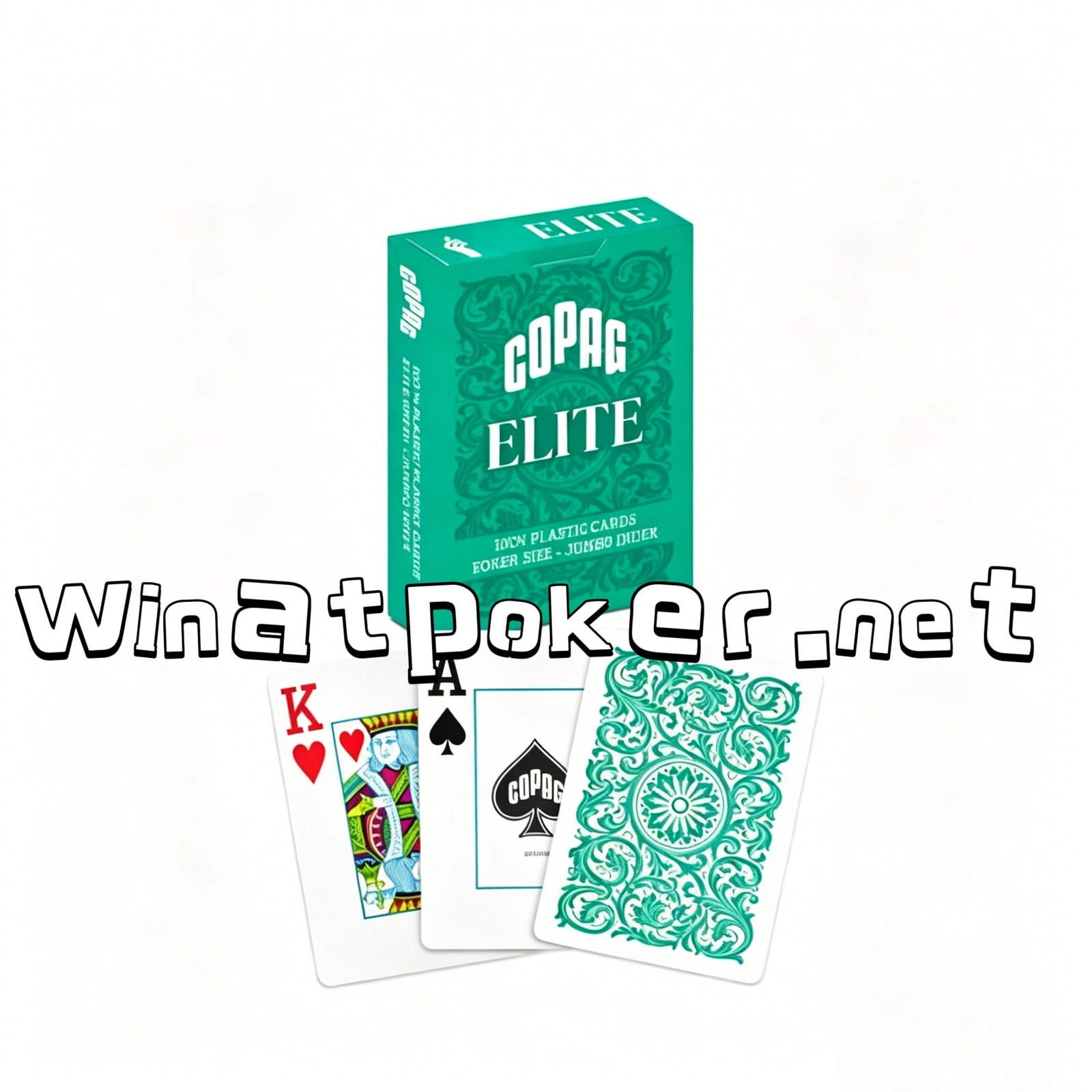 Copag Elite 100% Plastic Casino Barcode Marked Decks for Poker Analyzer - Image 2