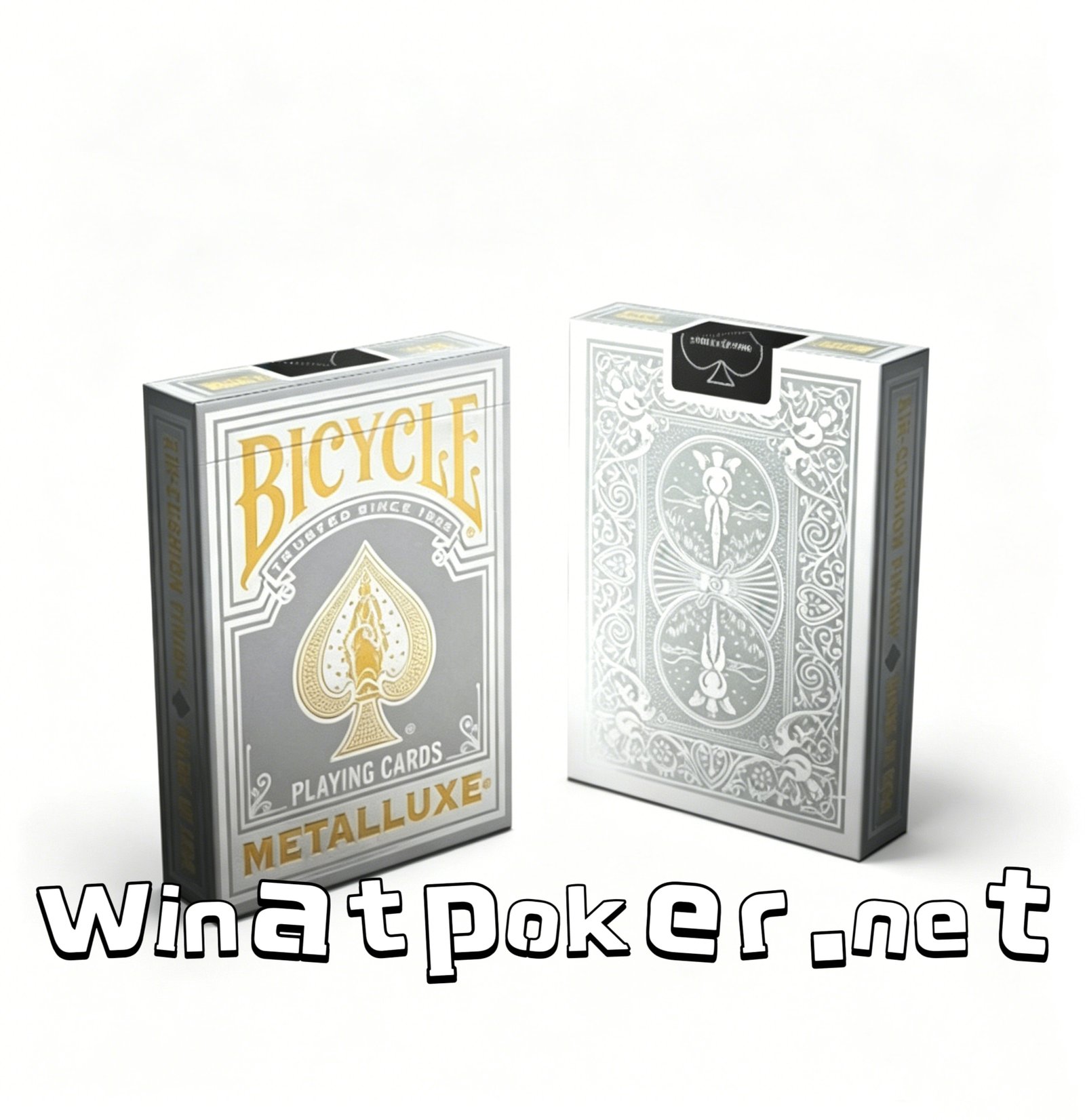 Bicycle Luminous Marked Cards Silver for Invisible Ink Contact Lenses - Image 2