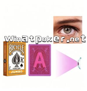 Bicycle Marked Decks Cards Classic Orange for Cheating Cards Lenses