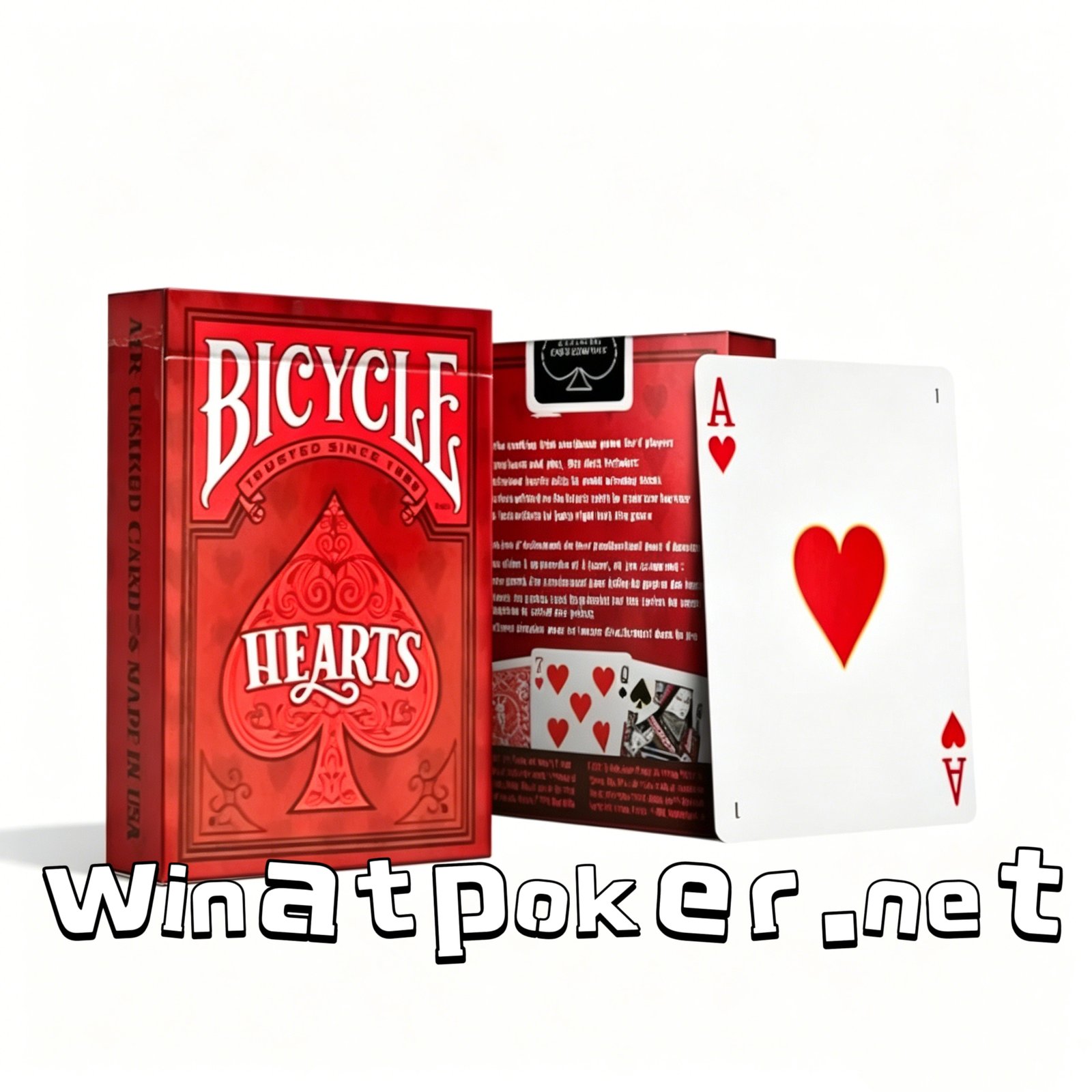 Bicycle Marked Poker Deck Classic Hearts for Infrared Sunglasses - Image 2