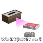 Discreet Tissu Box Poker Cheating Camera for Barcode Poker Card