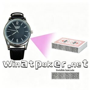 Dynamic Watch Spy Camera Scanner for Barcode Marked Playing Cards