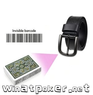 Belt Poker Cards Scanner for Barcode Poker Card Analyzer