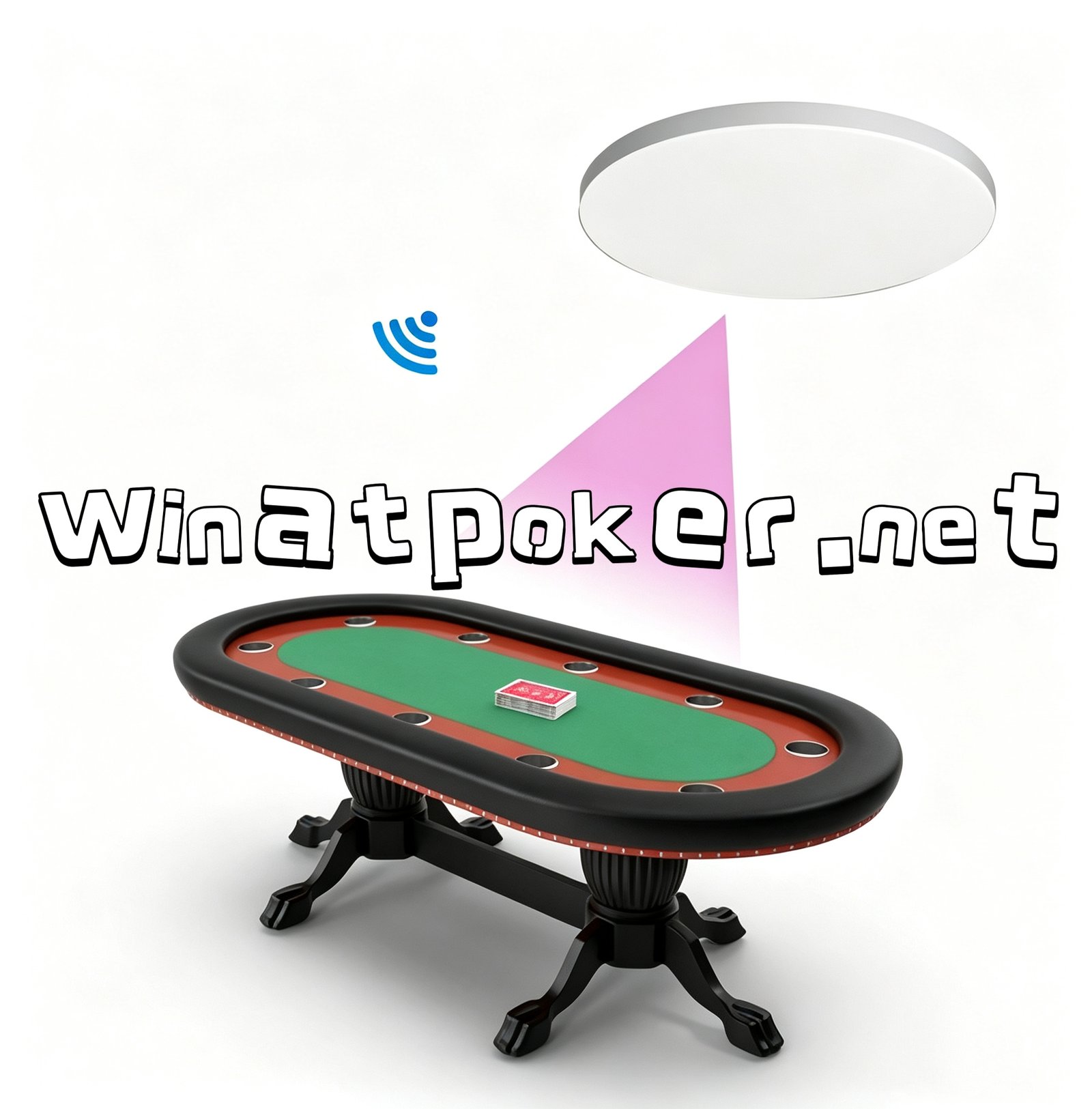 Ceiling Lamp Playing Card Scanning – A Discreet Long-Distance Solution