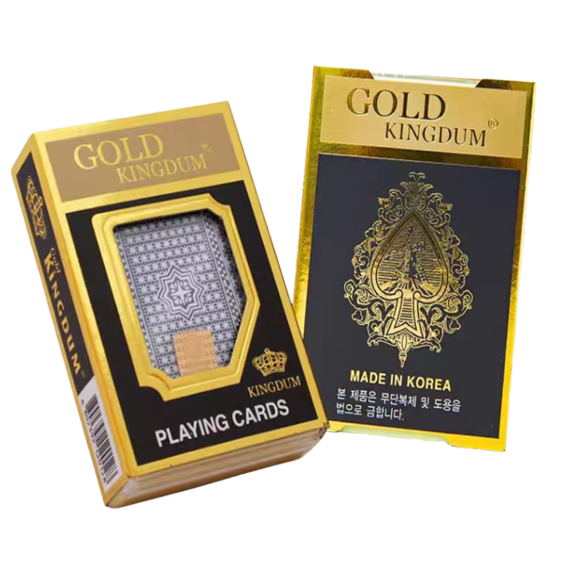 Infrared Marked Korean Gold Kingdum Plastic Playing Cards For Poker Cheating Contact Lenses - Image 3