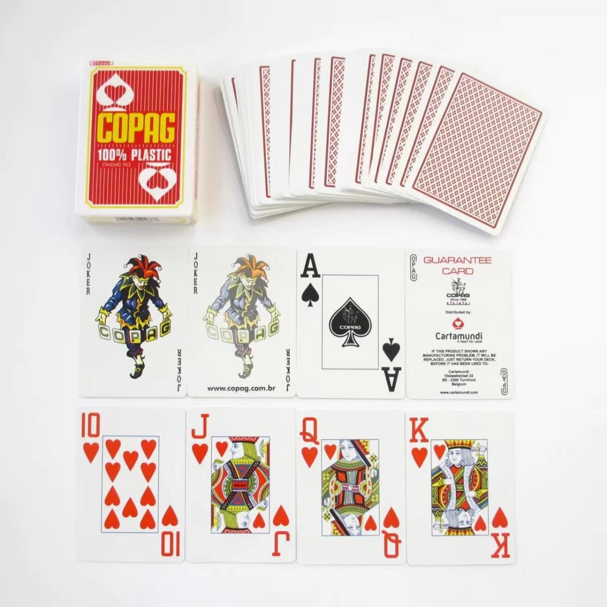 Copag Jumbo Face Plastic Marked Playing Cards For Perspective Glasses & Infrared Contact Lenses - Image 4