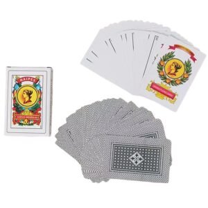 NAIPES Brand Spanish 50-Card Marked Deck For Infrared Glasses & Infrared Contact Lenses