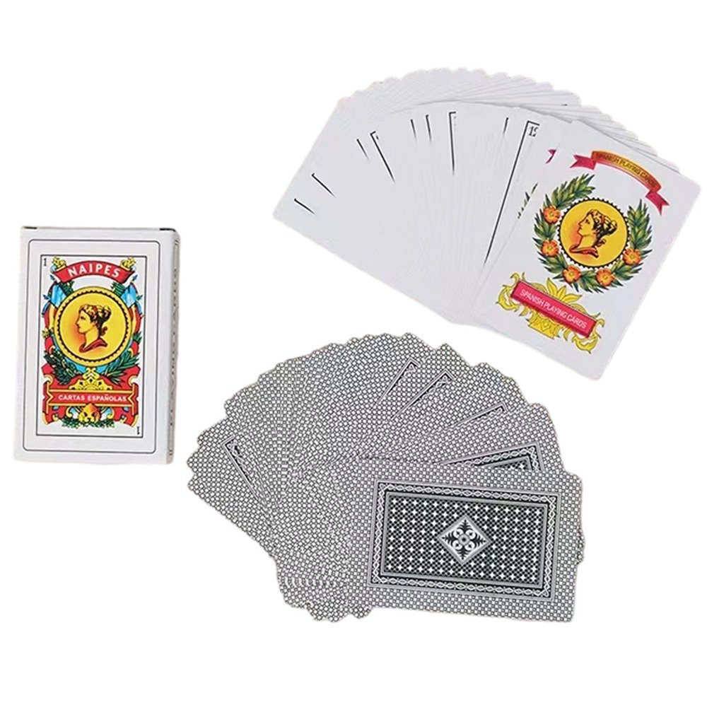 NAIPES Brand Spanish 50-Card Marked Deck For Infrared Glasses & Infrared Contact Lenses