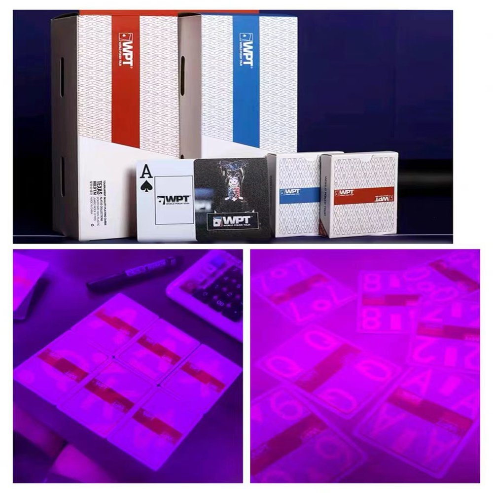 Infrared Marked WPT MIX Cheating Cards For Infrared Ink Sunglasses & Marked Cards Contact Lenses