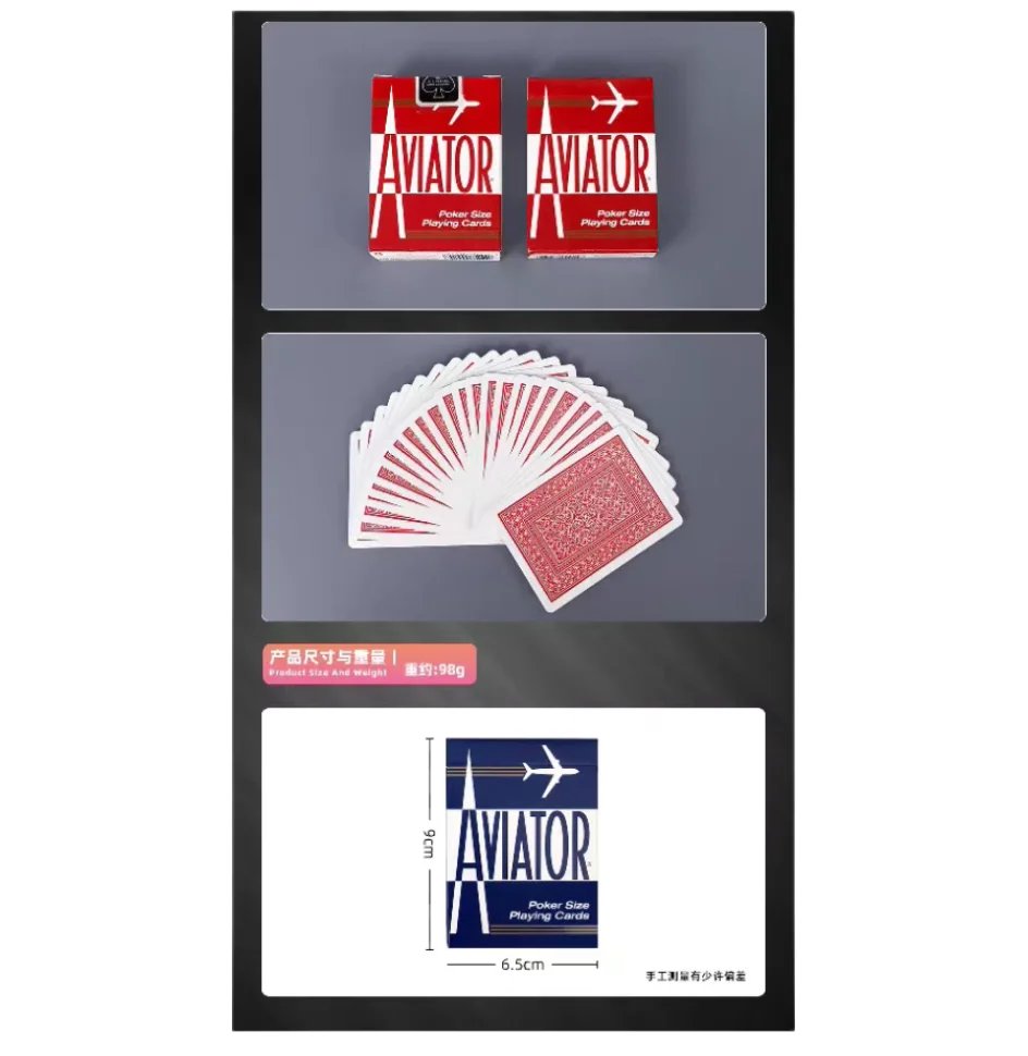 Barcode Aviator Marked Playing Cards for Poker Analyzer - Image 3